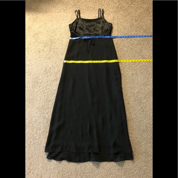 CDC Evening Caren Desiree Co straps dress size 4 Maxi Party Elegance Chiffon - Picture 5 of 12